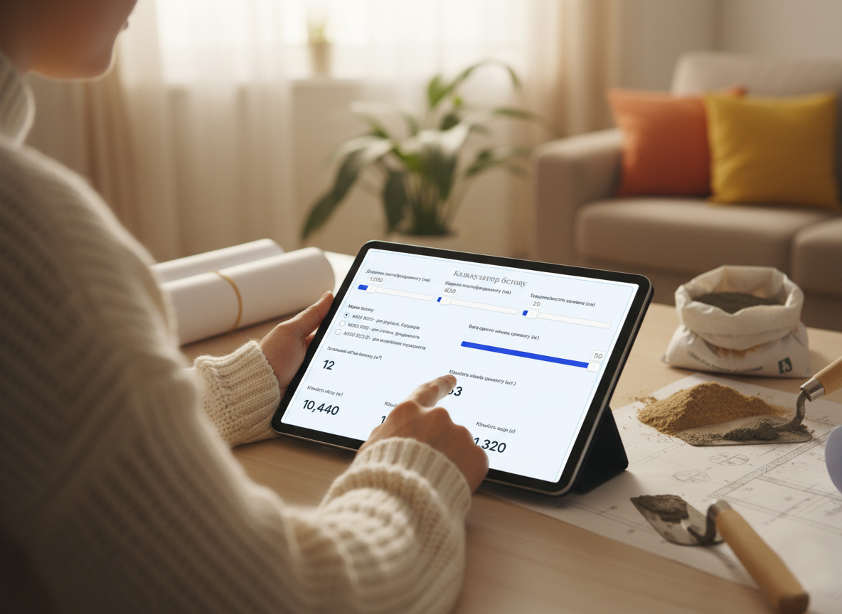 Oblicz beton idealny! Kalkulator betonu online do obliczeń fundamentów: oszczędność i unikanie błędów budowlanych.