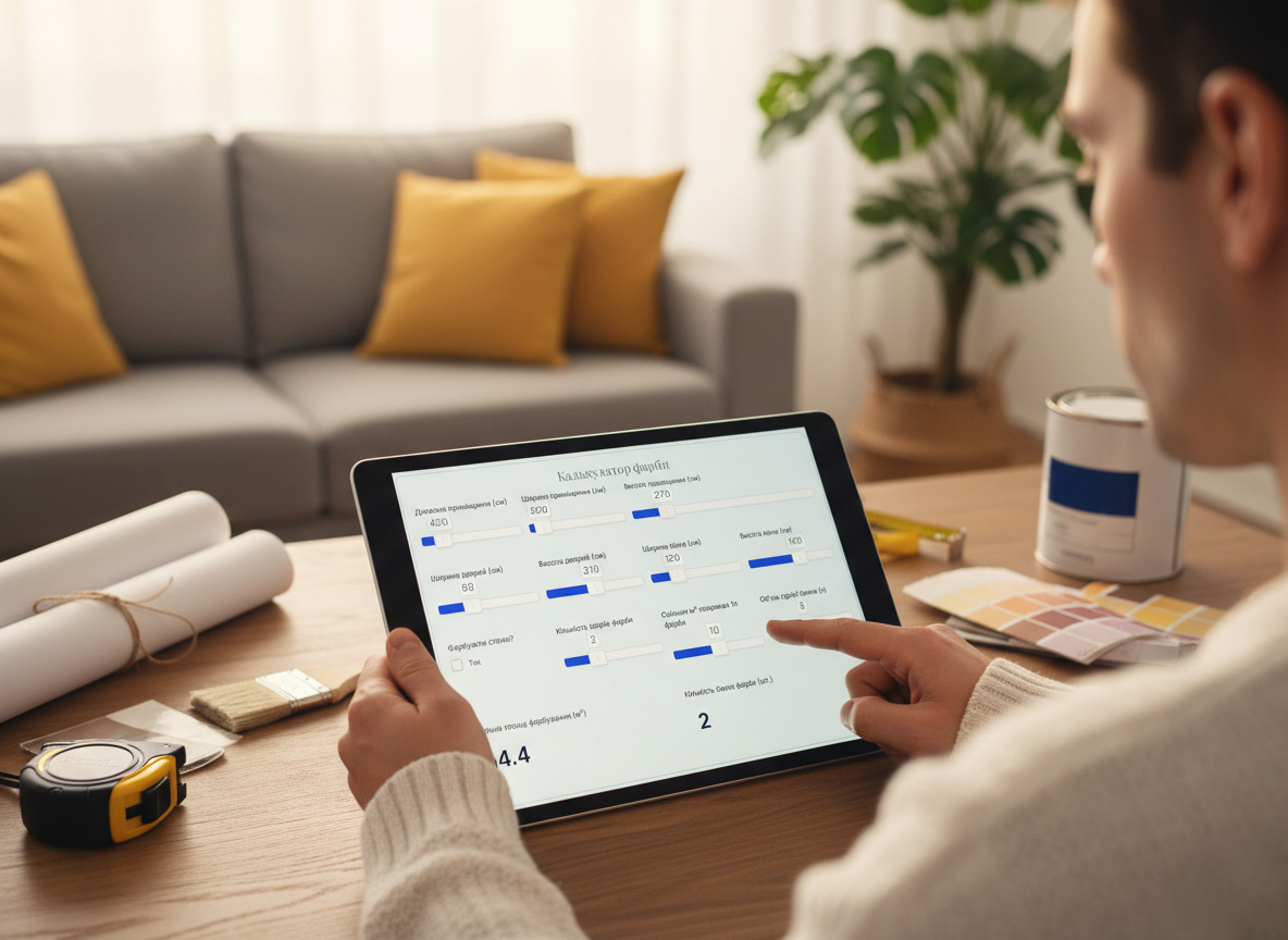 Malowanie bez wpadek: Sprytne triki i kalkulator farby 2026 — Калькулятор фарби