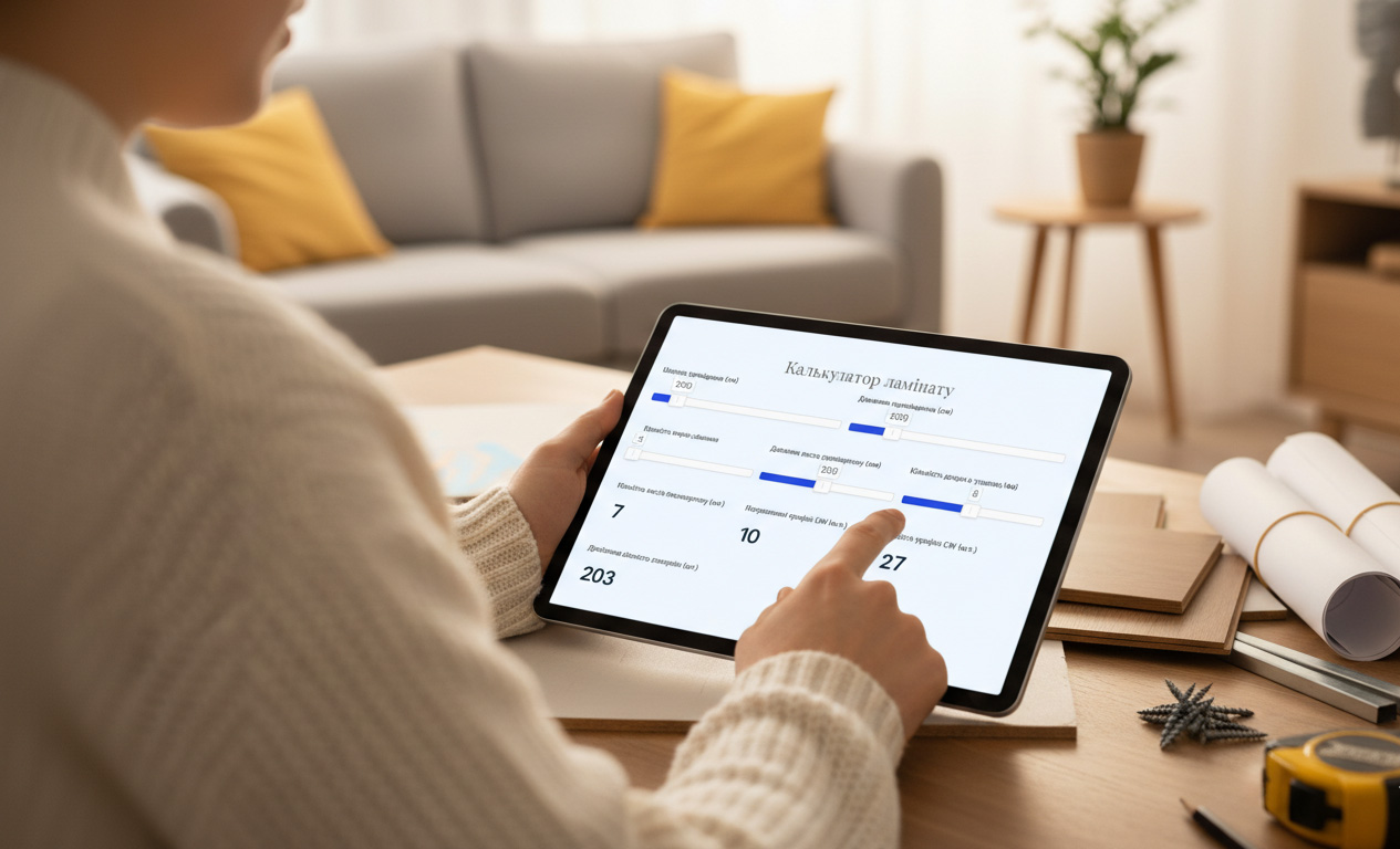 Układanie paneli bez błędów: Kalkulator i porady na 2026 rok — Kalkulator laminatu