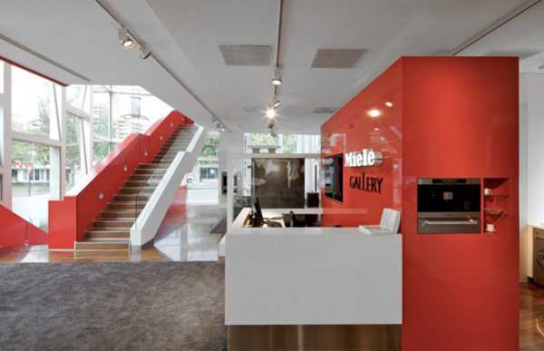 Innowacje w architekturze Architektura komercyjna 2026: Innowacyjne rozwiązania w Galerii designu Miele Santiago.