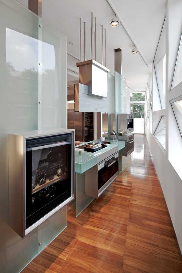 Ekologia i design Ekologiczny design i czerwone akcenty w architekturze komercyjnej galerii Miele Santiago 2026.