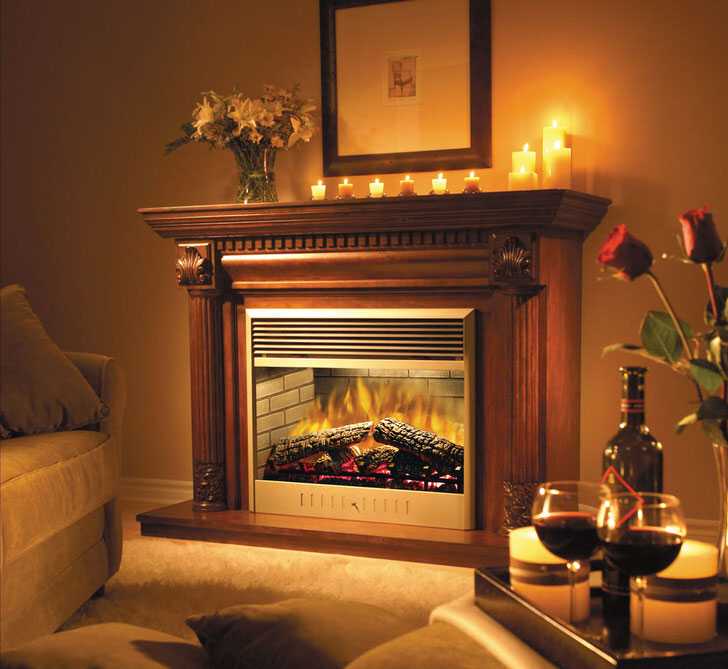 Kominek: Inspiracja salonu 2026 Dekoracyjny kominek w salonie: inspiracja aranżacji wnętrza domu z kominkiem elektrycznym.