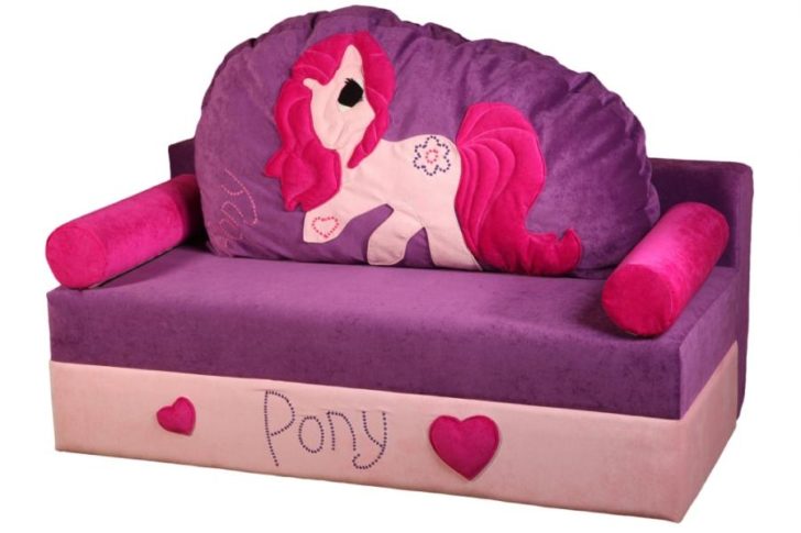 Sofa domek dla dzieci Tematyczna sofa dla dziewczynki w kształcie domku. Idealna do małego mieszkania.