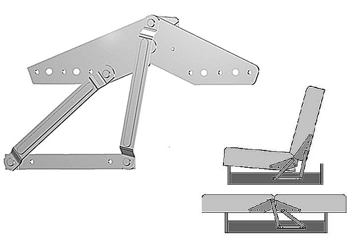 Mechanizm 'Książka': Sprawdzona Jakość Mechanizm sofy rozkładanej typu 'książka', prosty w obsłudze i niezawodny.