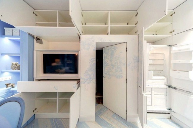 Spiżarnia 2026: Nowoczesny Design Pomysł na funkcjonalną spiżarnię w mieszkaniu, aranżacja w stylu nowoczesnym.