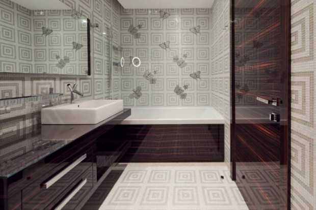 Minimalistyczne wnętrze high-tech Nowoczesne wnętrze apartamentu w stylu minimalizmu i high-tech w Krakowie.