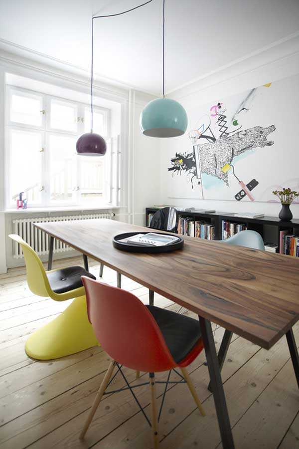 Inspiracje 2026 Artykuł o wystroju wnętrz 2026: Mieszkanie artystów, 93 metry, styl skandynawski, obrazy.