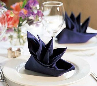 Serwetki – ozdoba stołu Eleganckie serwetki stanowią piękny element dekoracyjny stołu, dodając mu klasy.