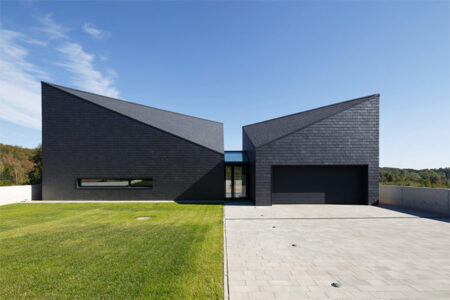 Geometria fasad: odważna architektura dla wymagających — nowoczesne domy z nietypową geometrią fasad