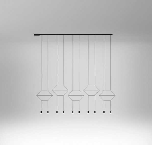 Wireflow: Przyszłość oświetlenia Oświetlenie 2026: lampy Wireflow jako przykład eleganckiego i minimalistycznego designu.