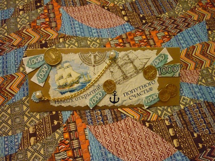 Złota koperta DIY Męska koperta na pieniądze DIY ze złotego kartonu - idealny prezent rękodzieło 2026