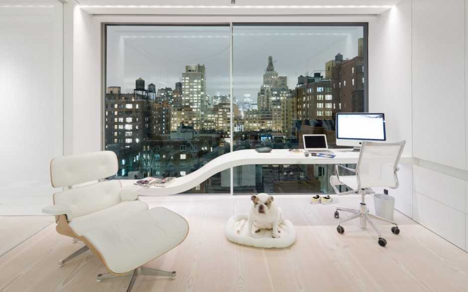 Loft 2026: Awangardowy Design Awangardowa aranżacja loftu 2026 z dużymi przeszkleniami i otwartą przestrzenią.