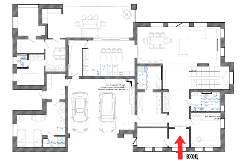Plan Twojego Domu Plan domu z rozmieszczeniem mebli: aranżacja wnętrz domu za miastem 2026.