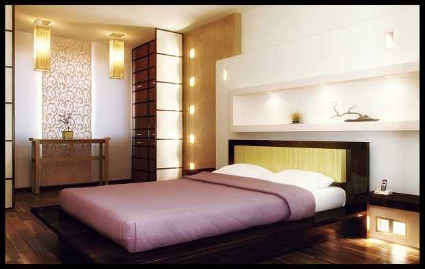 Sypialnia w minimalistycznym stylu Stylowa sypialnia w trzypokojowym mieszkaniu – inspiracje na rok 2026, minimalizm i jasne kolory.