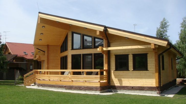 Oddychający i komfortowy Dom z klejonego brúsu "oddycha", zapewniając komfortowy mikroklimat i oszczędność energii.