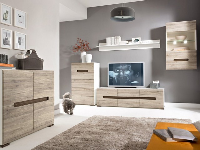 Modułowe meble Japandi Salon 2026: Meble modułowe Japandi, szafy i oświetlenie LED dla elastycznej aranżacji