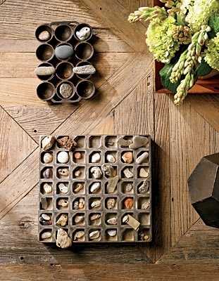 Zestaw z kamieniami Zestaw dekoracyjny z kamieni morskich i świecy, element wystroju wnętrza.