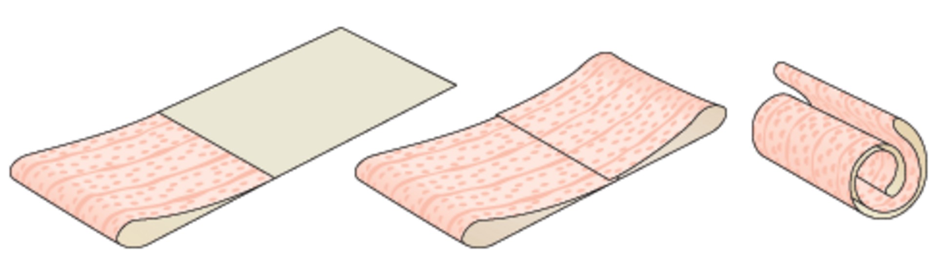 Nakładanie kleju na tapetę Ilustracja krok po kroku nakładania kleju na tapetę przed przyklejeniem na ścianę.