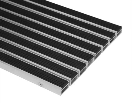 Metalowa wycieraczka: Elegancja i trwałość Lekka i trwała wycieraczka metalowa antypoślizgowa, idealna do małego mieszkania.