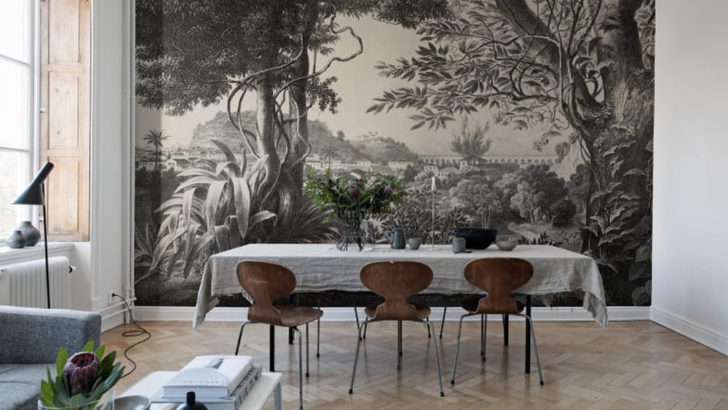 Tapeta cegła w kuchni Kuchnia z tapetą imitującą cegłę, nowoczesne rozwiązanie na szybką metamorfozę w 2026.