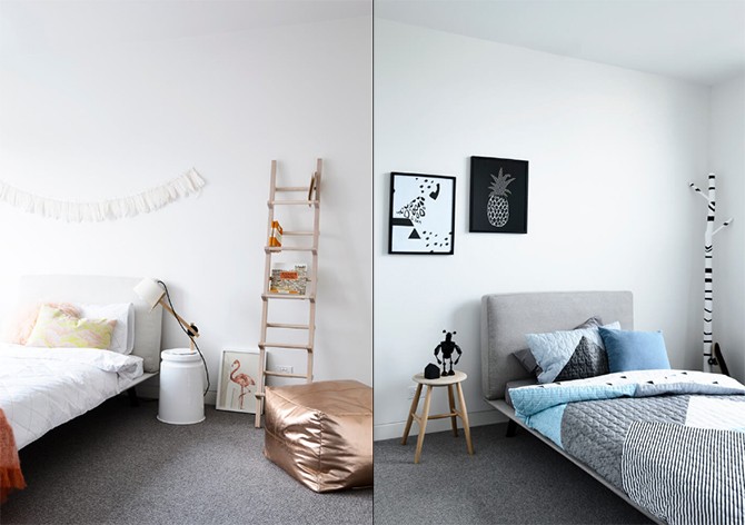 Dziecięca przestrzeń Pokoje dziecięce w nowoczesnej rezydencji 2026, minimalistyczny styl z akcentami kolorystycznymi.