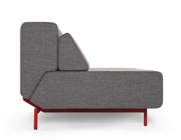 Minimalizm i Funkcjonalność Sofa wielofunkcyjna Pil-low z minimalistycznym designem do salonu lub pokoju gościnnego.