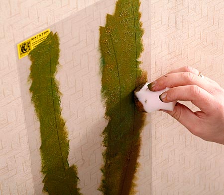 Metamorfoza z szablonem Szablony do dekoracji ścian DIY: metamorfoza wnętrza z farbą akrylową.