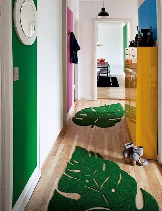 Żółty akcent w domu Żółte krzesło jako akcent kolorystyczny w przytulnym przedpokoju 2026.