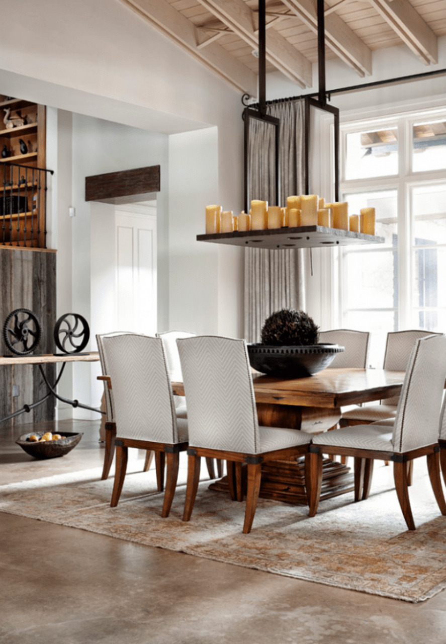 Elegancja w rustyku Rustykalne wnętrze 2026: elegancki dom z naturalnymi materiałami, Teksas.